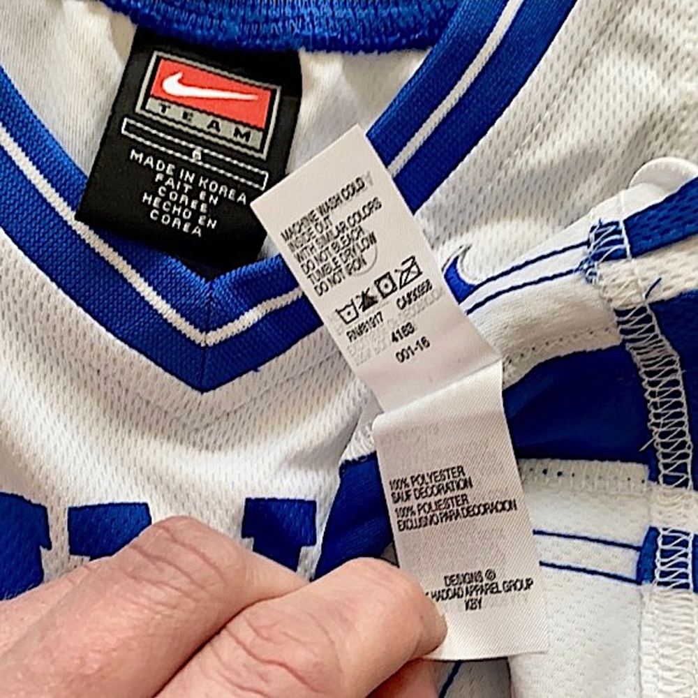 DUKE BASKETBALL JERSEY NIKE TEAM DUKE BLUE DEVILS NWT BASKETBALL JERSEY KIDS 6 - Picture 6 of 10